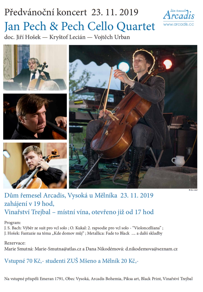 Předvánoční koncert ve Vysoké